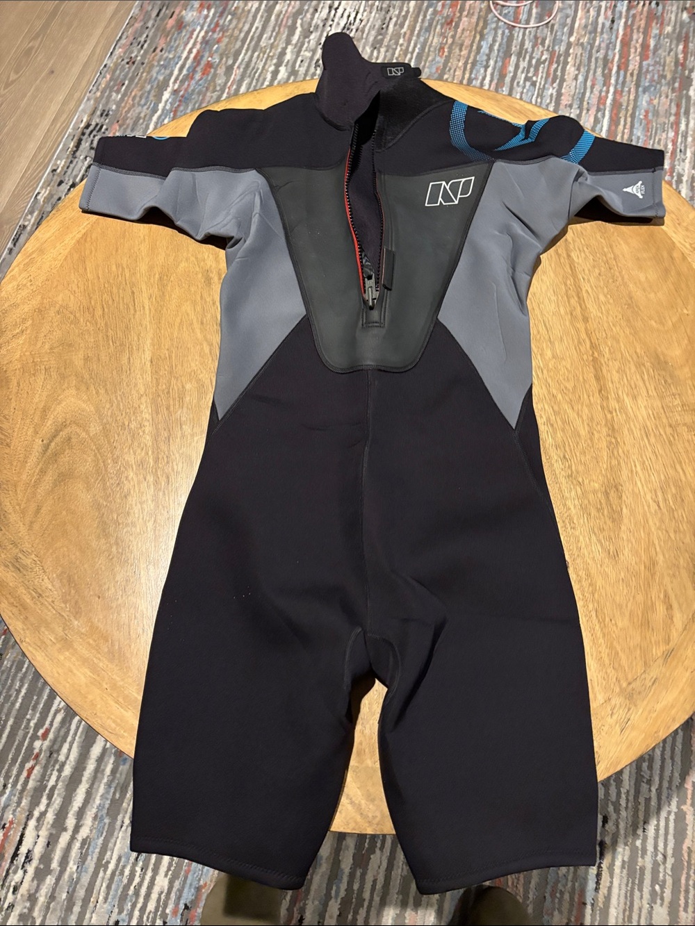 NP Rise 2/2 Spring Wetsuit - Black and Gray